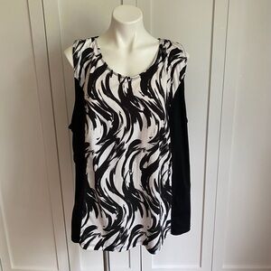 Plus size (6x) swim Juno active tank top